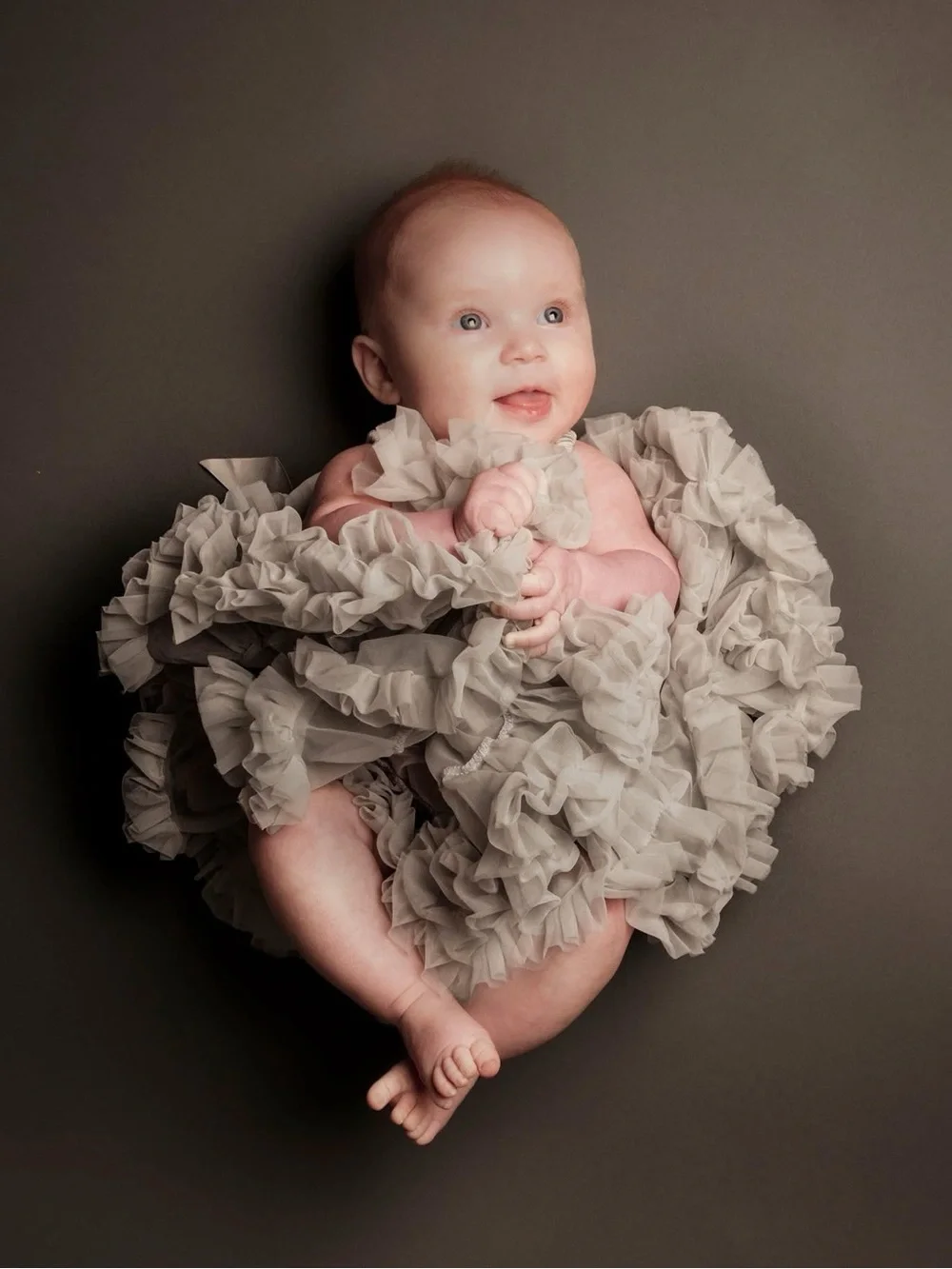 Angel’s Face tutu sable size x-large 10-12 years light brown earthy tone fluffy